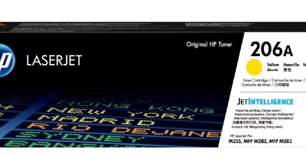 Toner HP 206A Cartucho de toner Amarillo