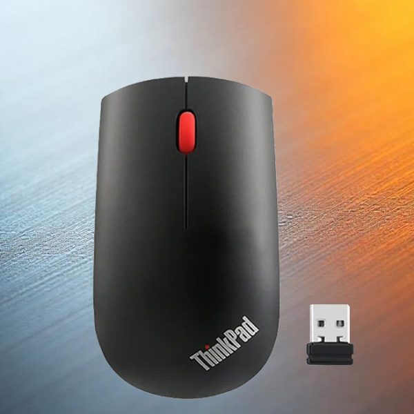 Mouse Lenovo ThinkPad Essential Inalámbrico (Nano USB, Negro)