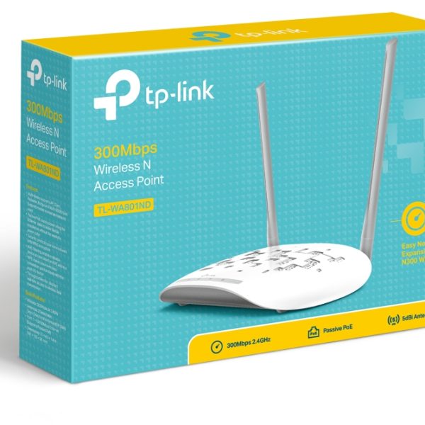 Punto de acceso inalámbrico N a 300 Mbps TL-WA801N